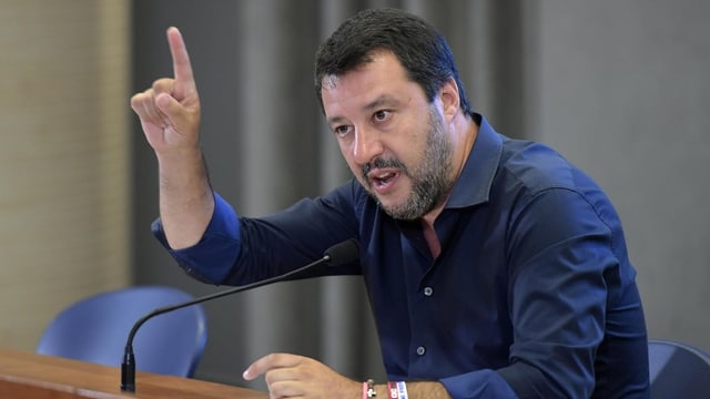 Italiens Innenminister Matteo Salvini