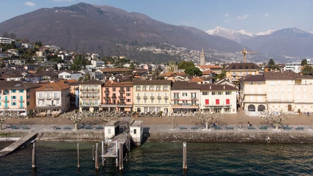 Stadt Ascona.