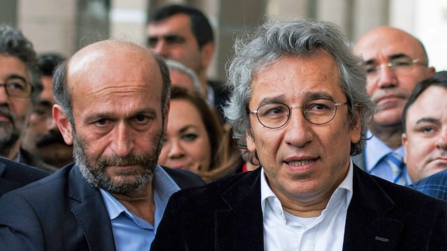 Erdem Gül (links) und Can Dündar