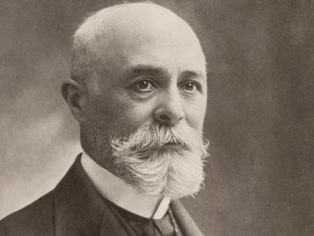 Porträt vom französischen Physiker Henri Becquerel.