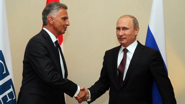 Burkhalter und Putin