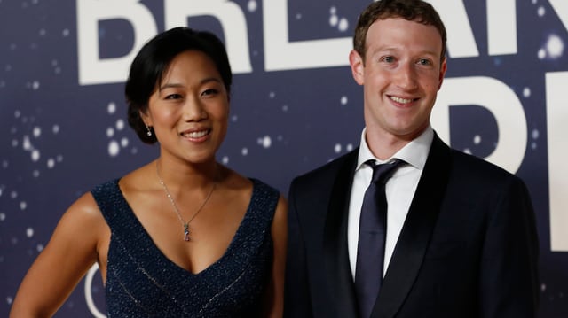 Priscilla Chan und Mark Zuckerberg.