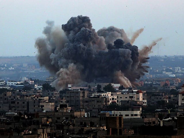 Explosion in Gaza-Stadt