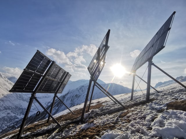 Visualisierung einer Anlage in Sedrun.