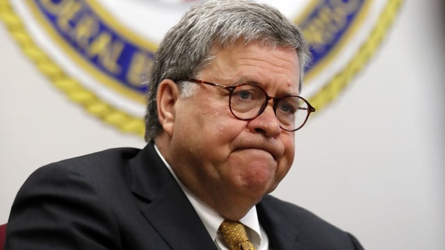 William Barr ist amtierender Justizminister der USA unter Präsident Donald Trump. 