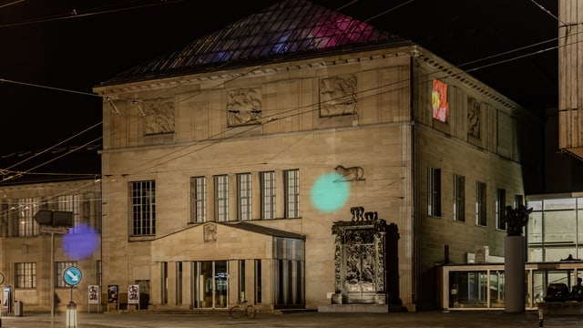 KunsthausRohbau steht Das erste Mal im neuen Kunsthaus