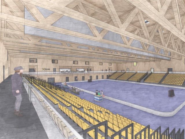 Unihockey-Arena - Ein Leuchtturmprojekt für das Rheintal - News - SRF