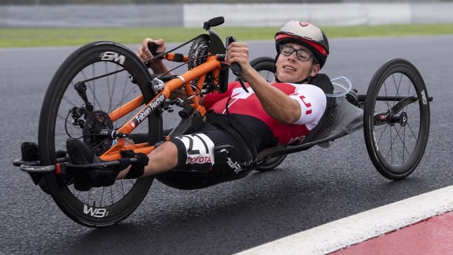 Liege-Velo mit Handtreten