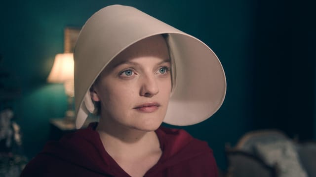 Elisabeth Moss in «Handmaid's Tale».