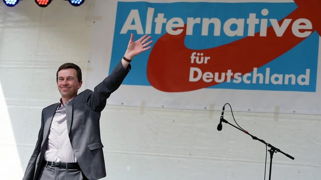 Bernd Lucke, der Gründer und starken Mann der AfD.