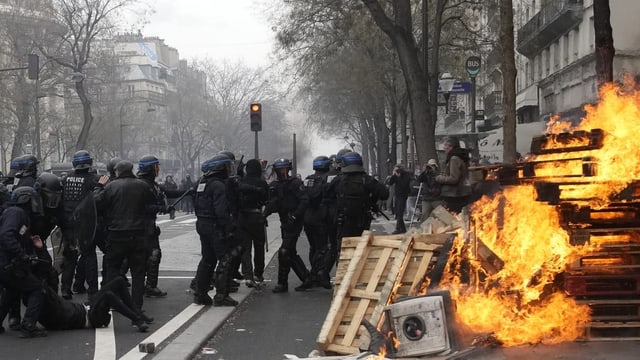 Proteste in Paris