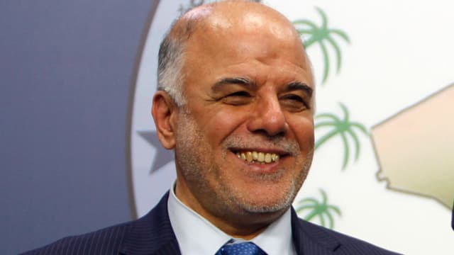 Haider al-Abadi lächelnd