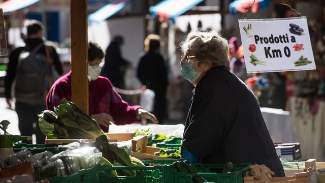 Bellinzona Market.