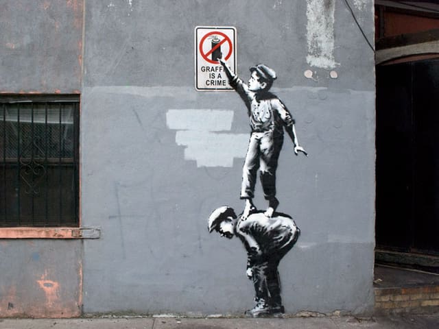 Kunst - Banksy stellt in den Strassen New Yorks aus - Kultur - SRF