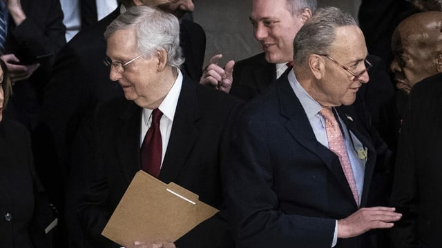 McConnell und Schumer.