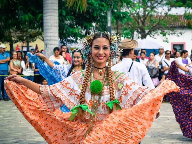 Frau aus Costa Rica