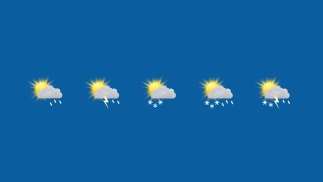 Besser lesbar - Die neuen Wettericons - Meteo - SRF