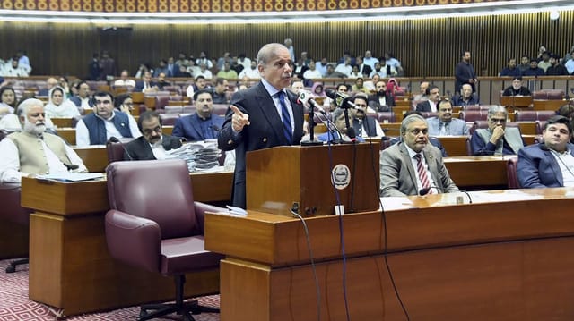 Premierminister Shebaz Sharif 