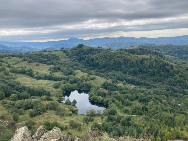 Eine idyllische Landschaft.