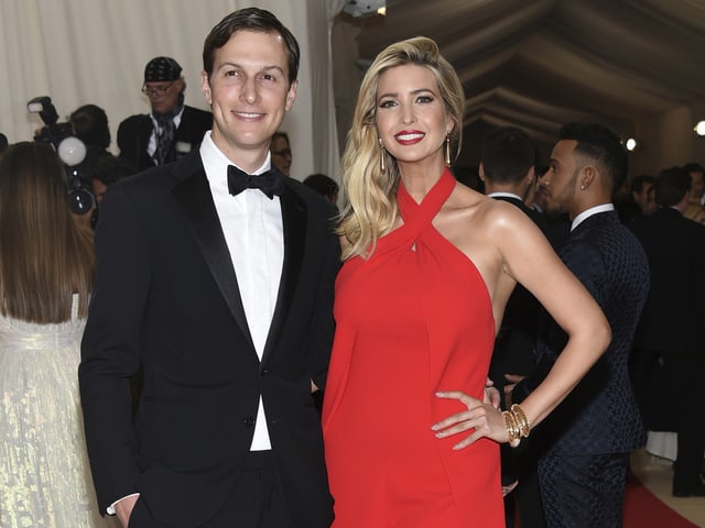 Jared Kushner und Ivanka Trump.