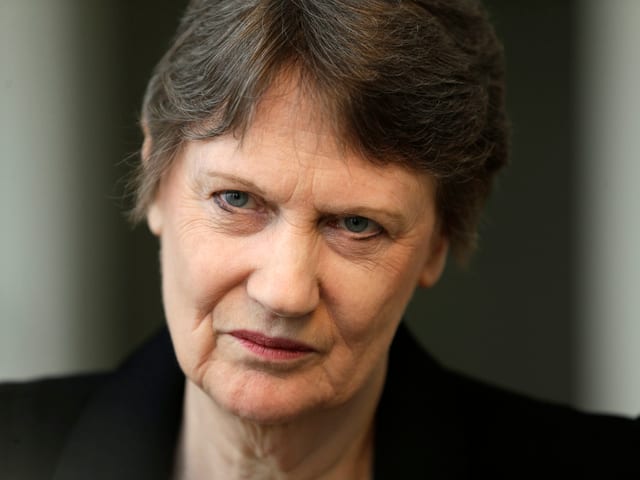 Helen Clark. 