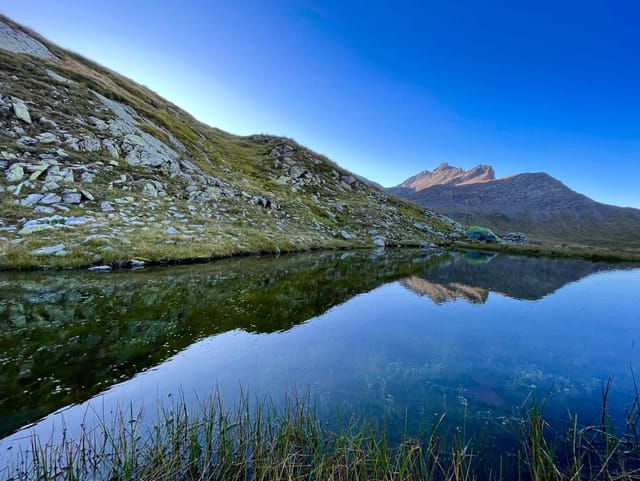 Morgenstimmung auf der Greina Hochebene!