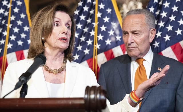 Nancy Pelosi und Chuck Schumer