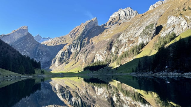 Saturday was clear in Seealpsee / AI.