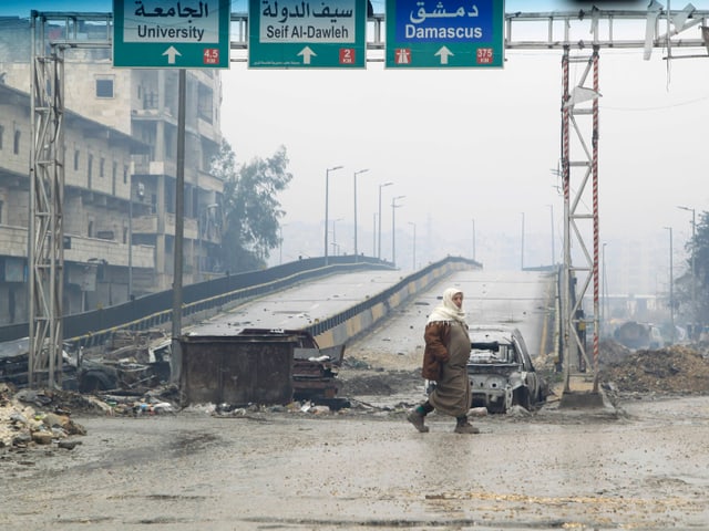 International - Vorher - nachher: Wie Aleppo zur Hölle ...