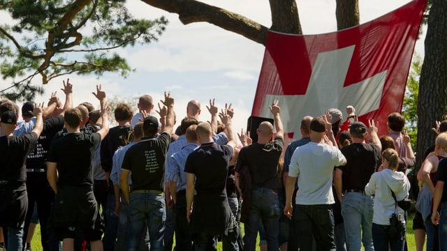 Rechtsextreme 2012 auf dem Ruetli