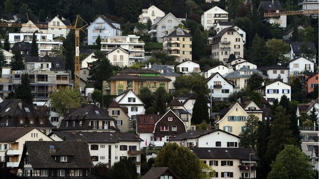 Bild von Einfamilienhäusern.