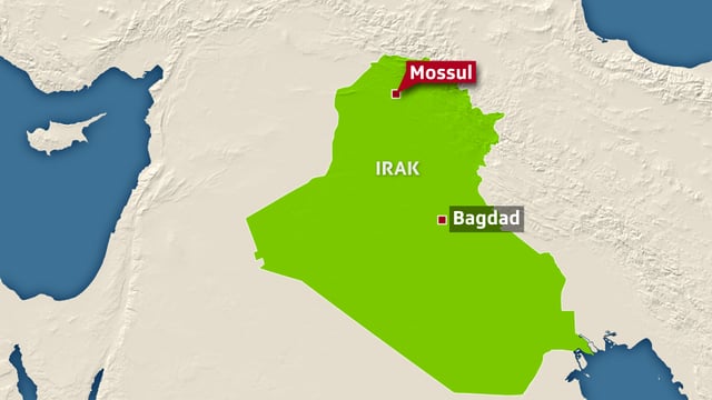 Die Stadt Mossul ist die letzte Hochburg der sunnitischen Terrormiliz IS im Irak. 