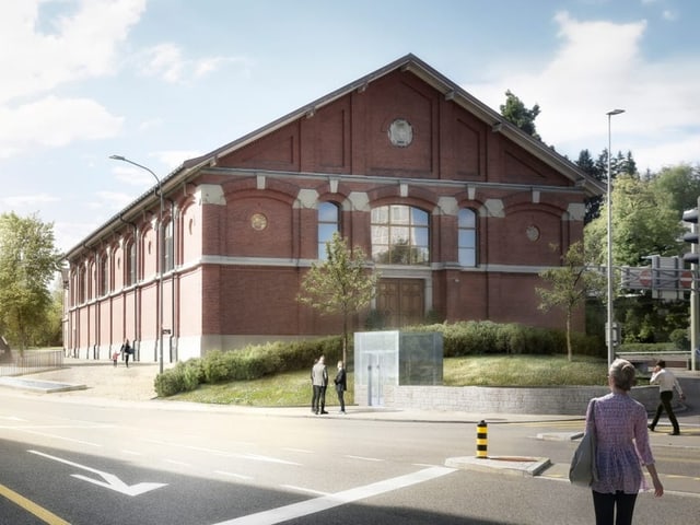 In St. Gallen soll unter der stark befahrenen St. Leonhard-Strasse ein Fussgänger- und Velotunnel entstehen.