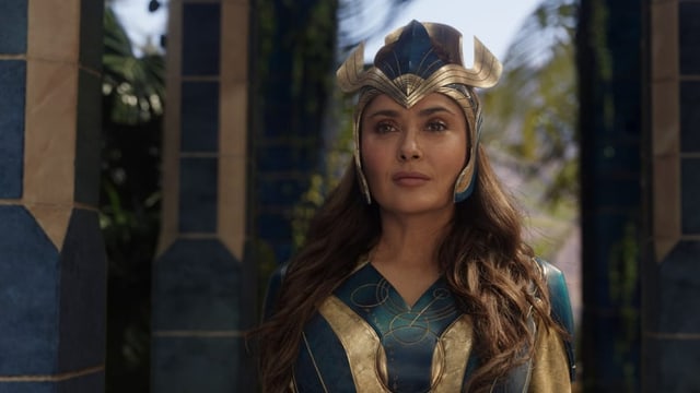 Salma Hayek als Ajak in «Eternals».