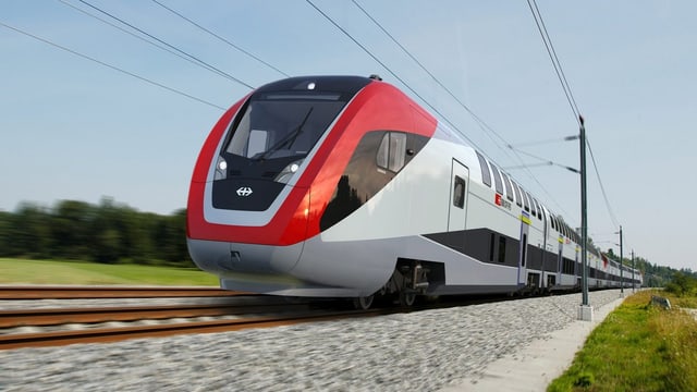 Doppelstockzug von Bombardier.