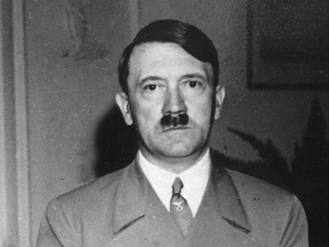 Adolf Hitler im Portrait. 