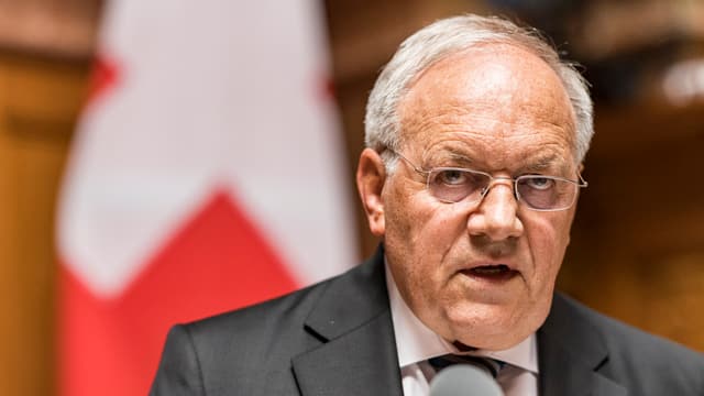 Schneider-Ammann im Nationalrat