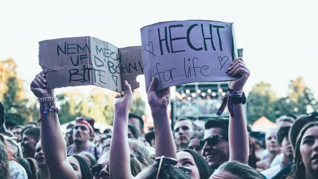 Hecht-Fans am Heitere Open Air 2022