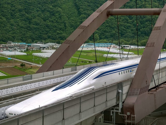 Bild der Maglev.