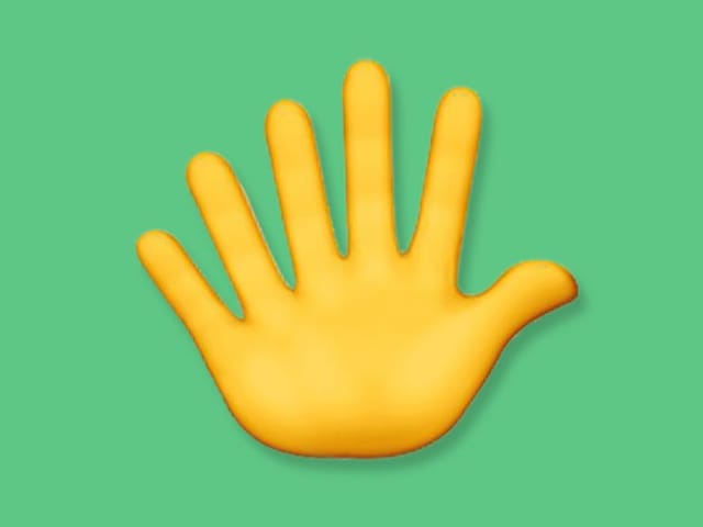  Icon Hand mit sechs Fingern