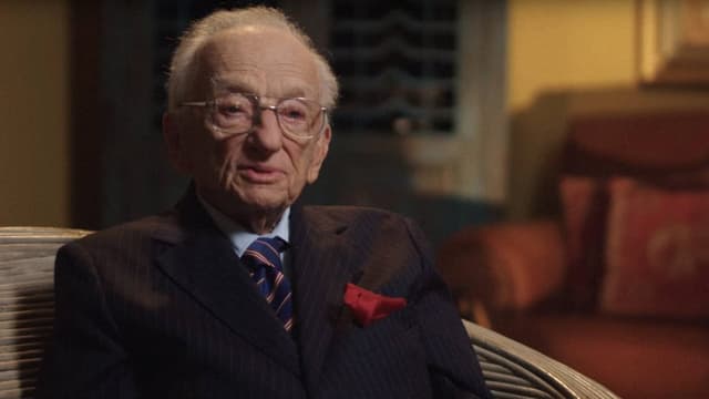 Ben Ferencz im Porträt.