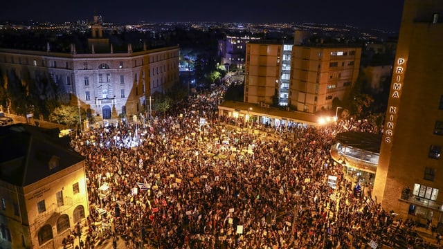 Demo in Israel