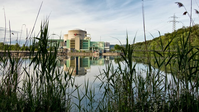 Beznau hinter Aare, Landschaftsbild