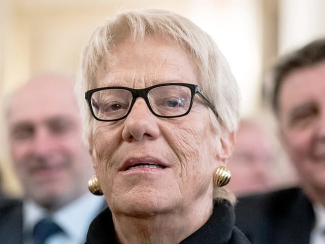 Carla del Ponte war von 1994 bis 1998 Bundesanwältin.