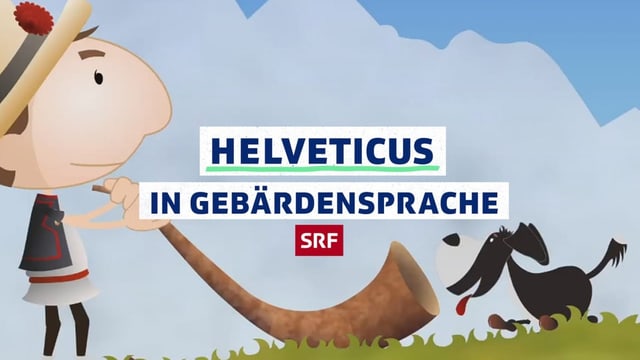 Keyvisual von «Helveticus in Gebärdensprache»