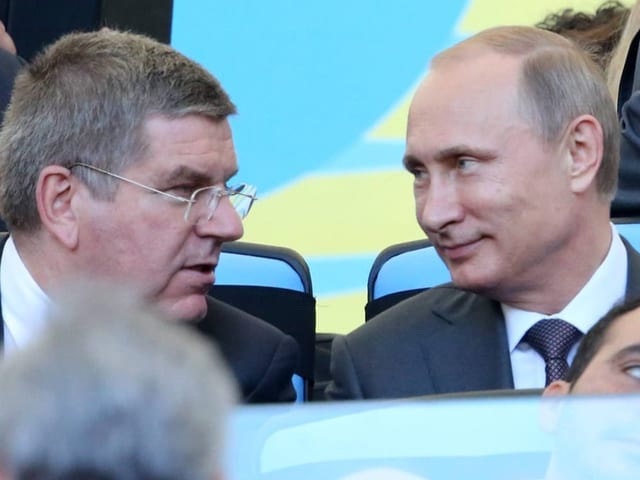 Thomas Bach, Wladimir Putin