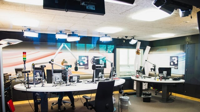 Radiostudio von SRF 3