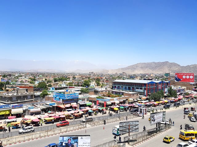 Dasht-e-Barchi, der Westen von Kabul.