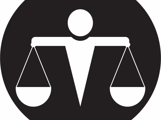 Symbol of a judge