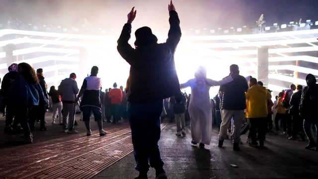  Festival mit elektronischer Musik in der saudischen Hauptstadt Riad (2021.